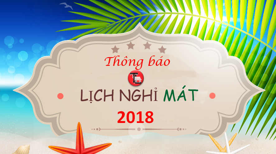 Thông báo lịch nghỉ mát Tùng Lâm 2018